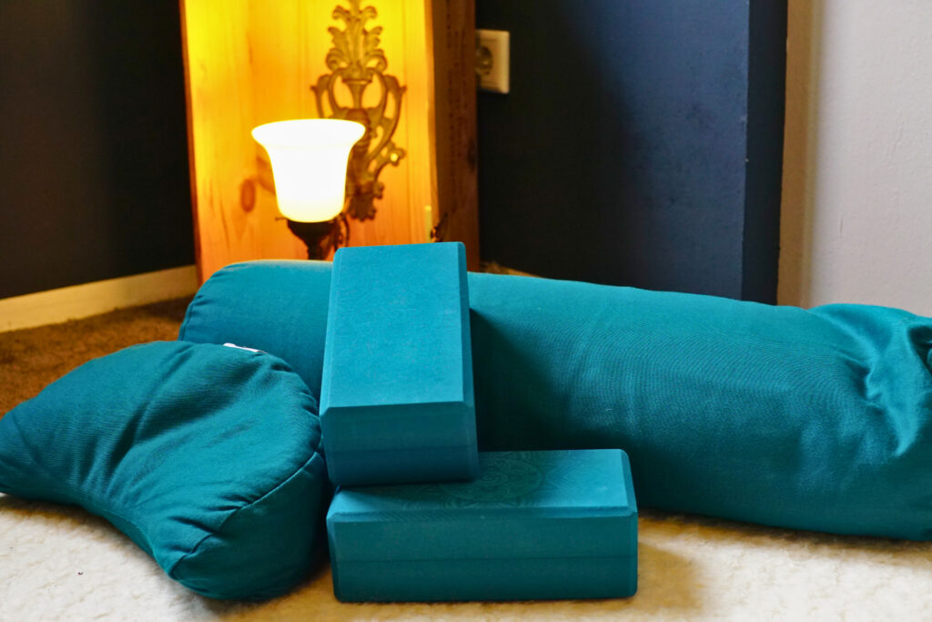 Bolster mit Lampe